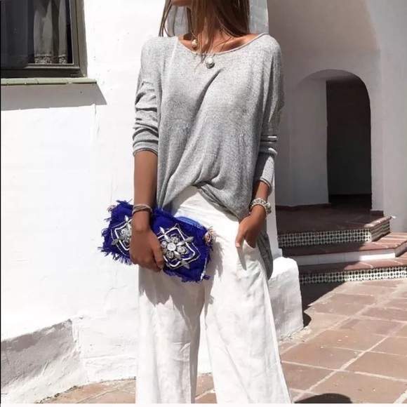 Sexy Open Back Long Sleeve Top - Picture 3 of 3